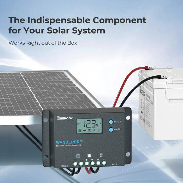 Renogy Wanderer 10A PWM Solar Charge Controller - Image 4