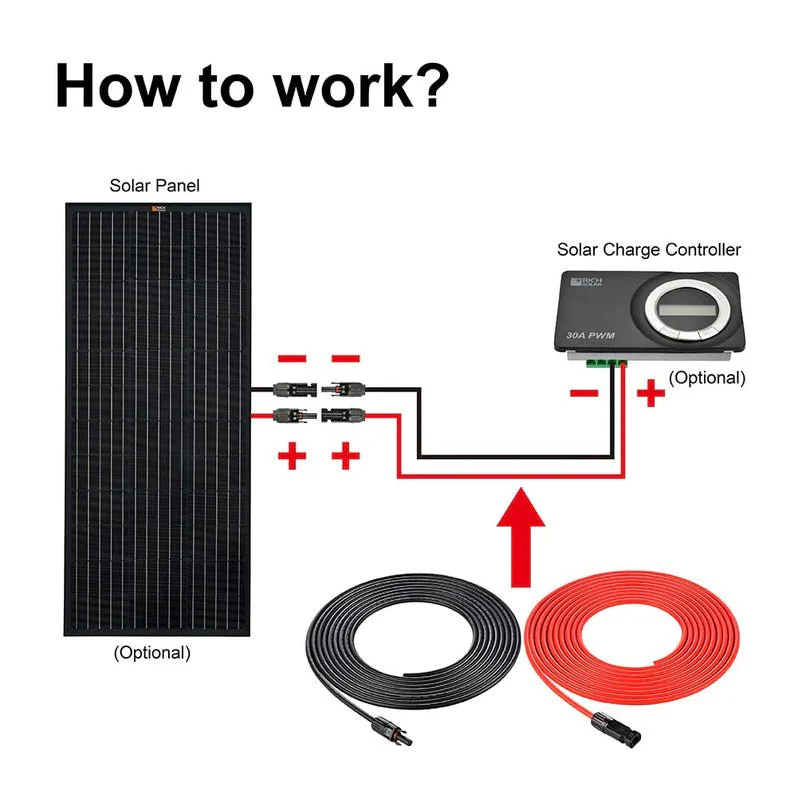 Rich Solar 10 Gauge 10 Feet Cable Connect Solar Panel to Charge Controller - Image 3