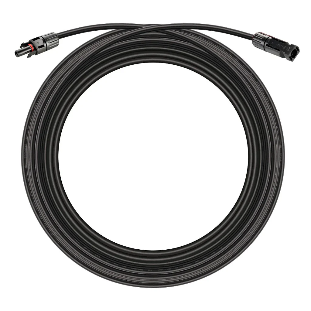 Rich Solar 10 Gauge (10AWG) 20 Feet Solar Panel Extension Cable Wire With Solar Connectors - Image 6