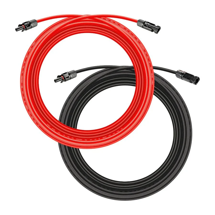 Rich Solar 10 Gauge (10AWG) 30 Feet Solar Panel Extension Cable Wire With Solar Connectors - Image 2