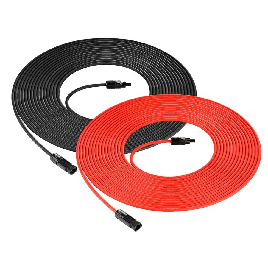 Rich Solar 10 Gauge (10AWG) 75 Feet Solar Panel Extension Cable Wire With Solar Connectors