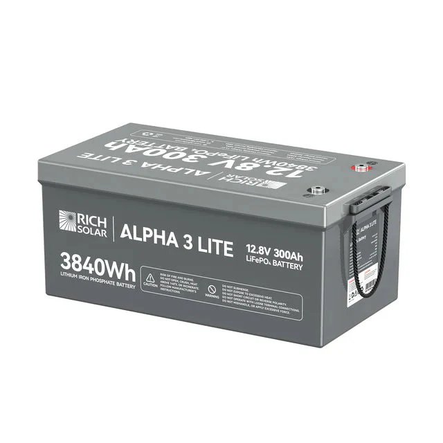 Rich Solar Alpha 3 12V 300Ah Lithium Iron Phosphate Battery - Image 9