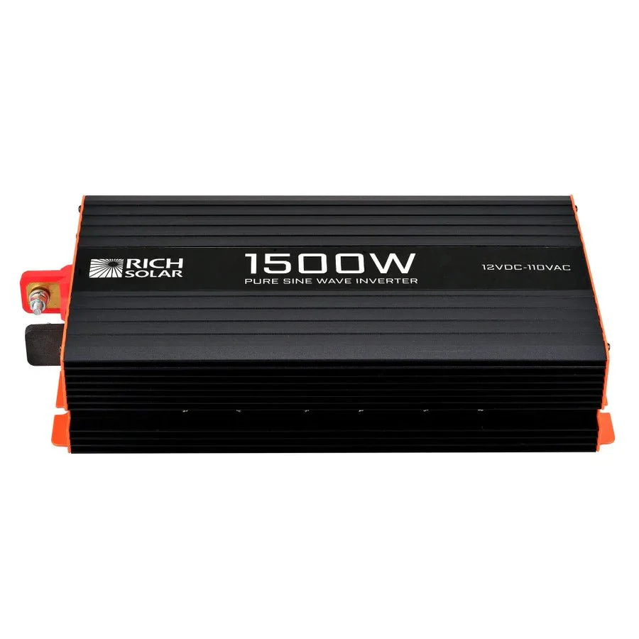 Rich Solar 1500 Watt 12 Volt Industrial Pure Sine Wave Inverter - Image 3