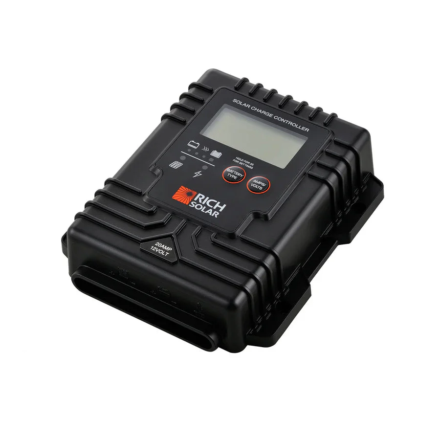 Rich Solar 20 Amp PWM Waterproof Solar Charge Controller - Image 3