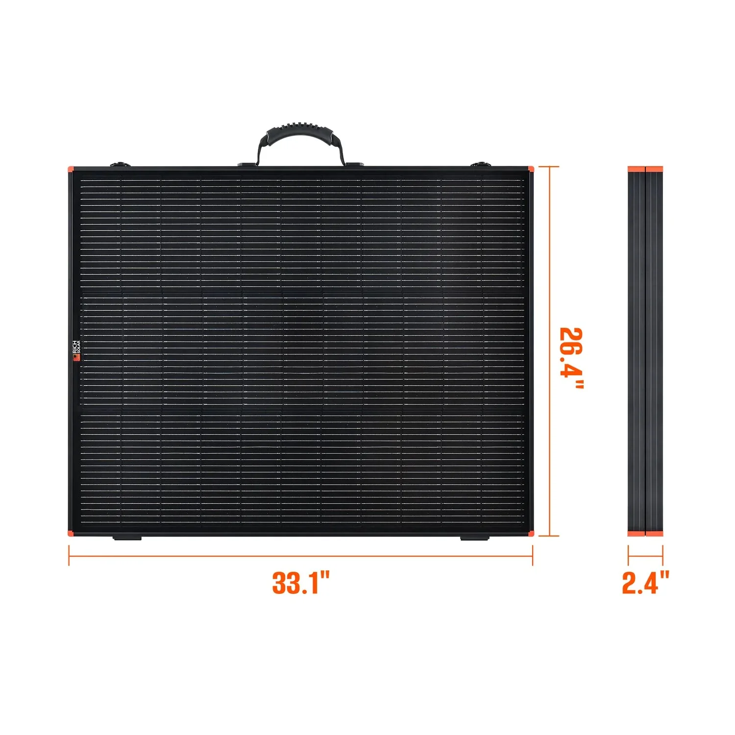 Rich Solar MEGA 200 Watt Portable Briefcase Solar Panel - Image 12