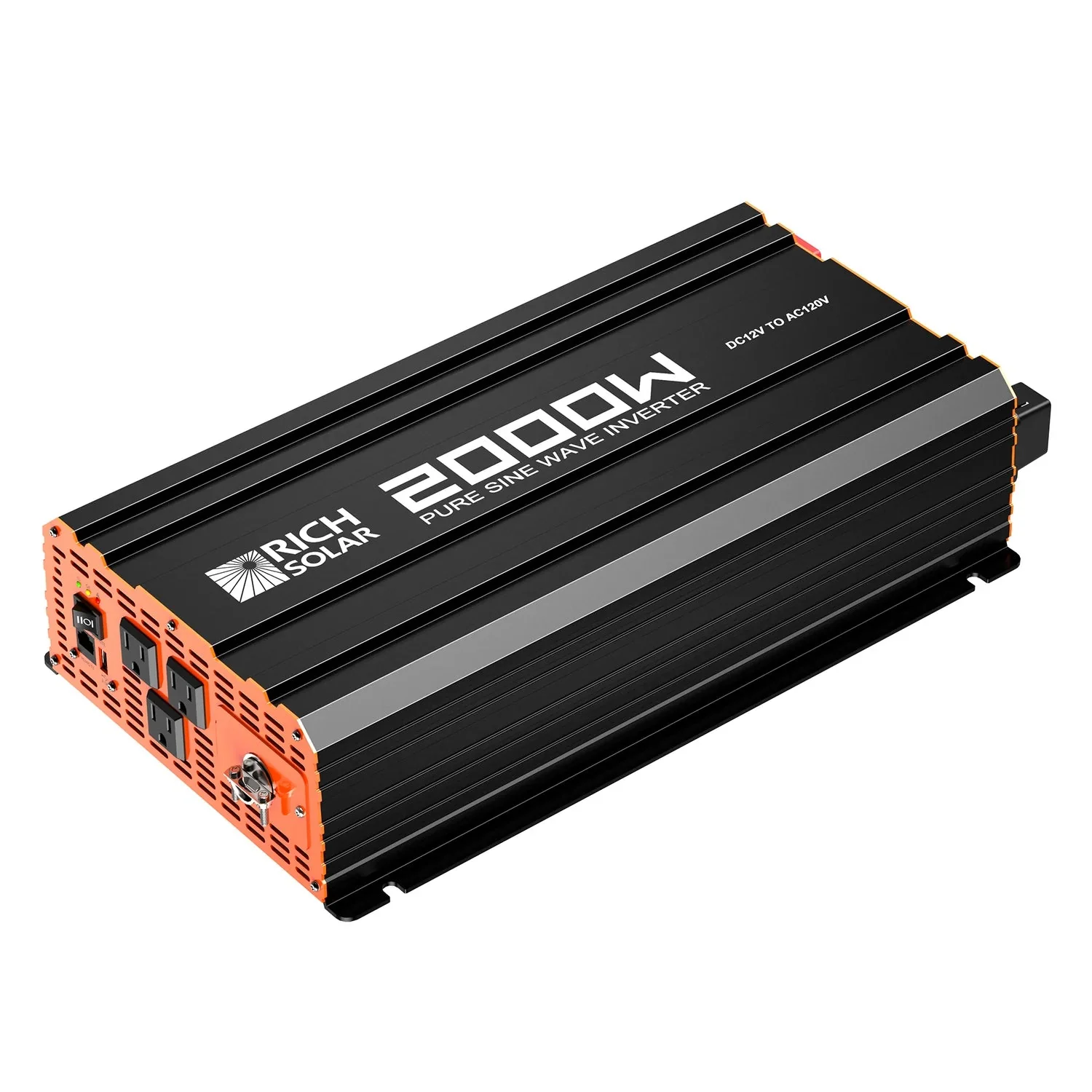Rich Solar 2000 Watt 12V Industrial Pure Sine Wave Inverter - Image 5