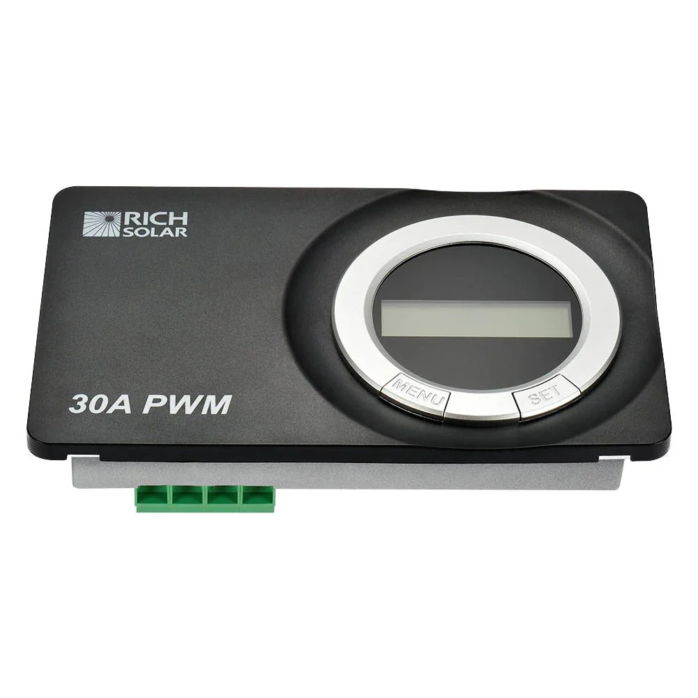 Rich Solar 30 Amp Solar Charge Controller Flush Mount - Image 4