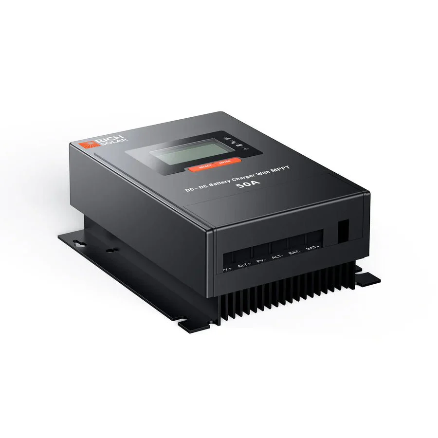Rich Solar 50 Amp DC to DC Lithium Battery Alternator Charger with MPPT - Image 3
