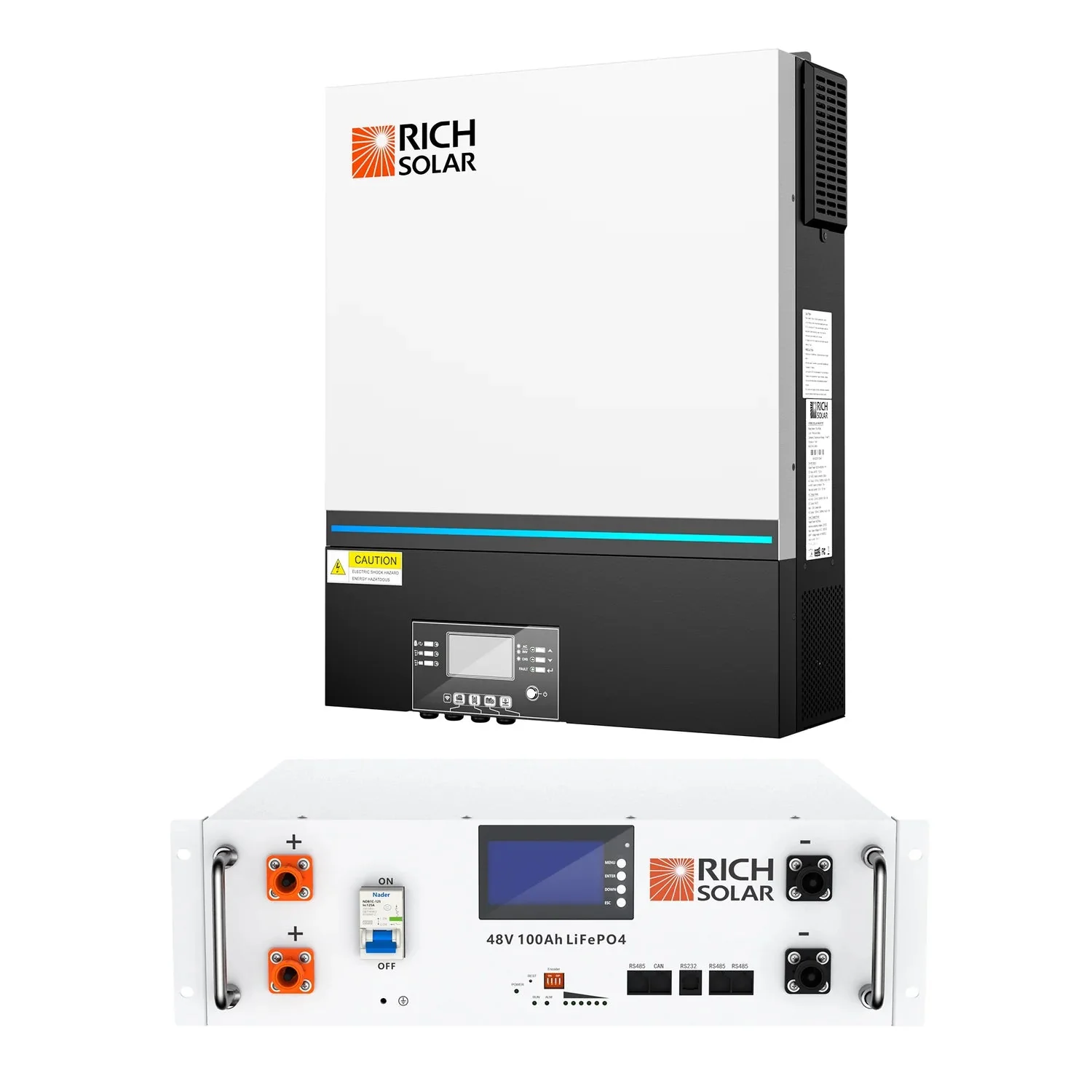 Rich Solar 6500 Watt (6.5KW) 48 Volt Off-Grid Hybrid Solar Inverters - Image 10