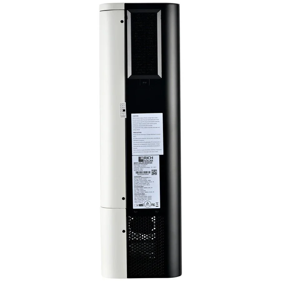 Rich Solar NOVA 6500S 6500 Watt (6.5kW) 48 Volt Off-Grid Hybrid Solar Inverter - Image 8
