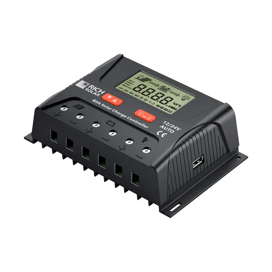 Rich Solar BRAVO LEGEND 40 40 Amp PWM Solar Charge Controller - Image 4