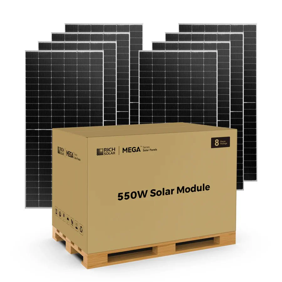 Rich Solar MEGA 550 | 550 Watt Bifacial Rigid Monocrystalline Solar Panel - Image 9