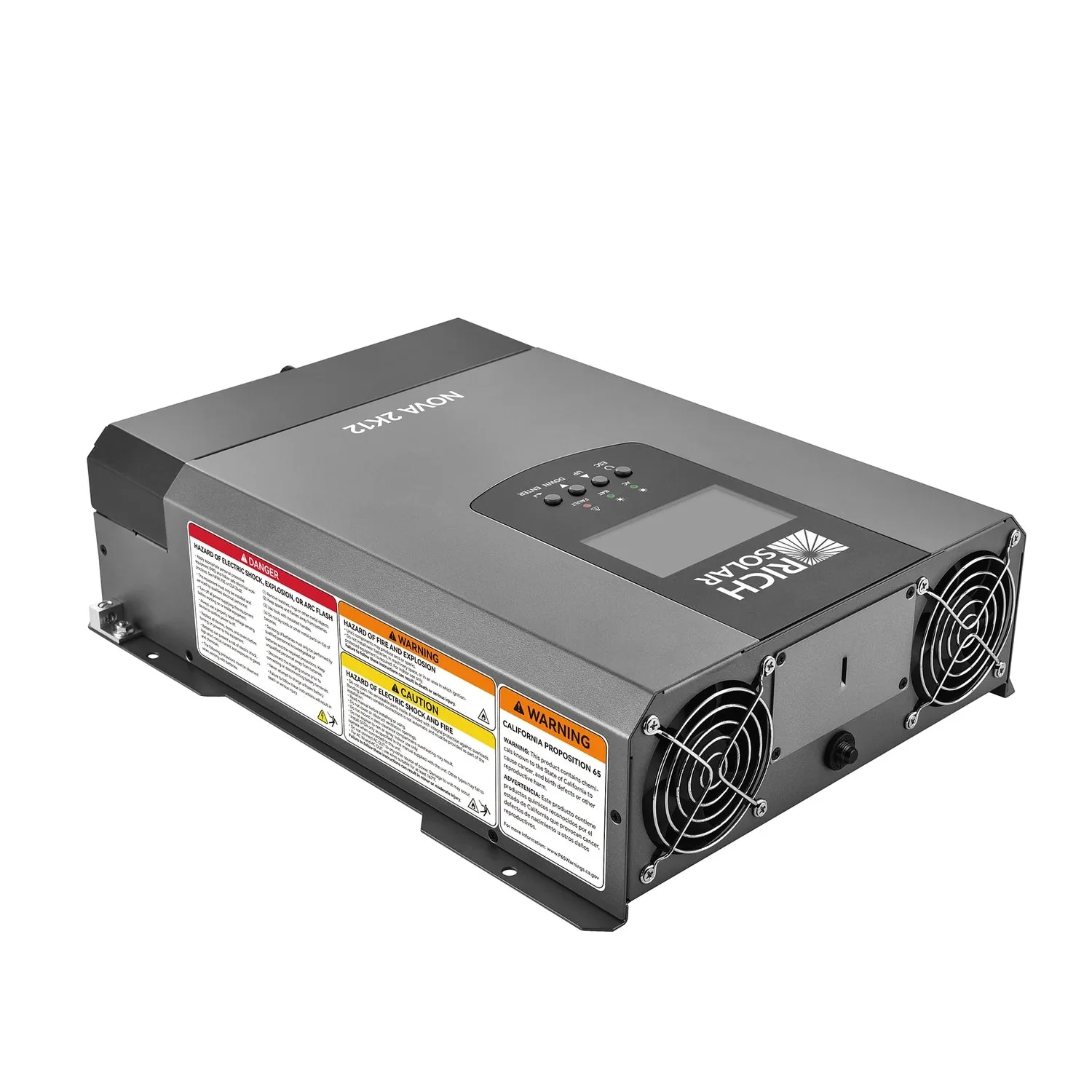 Rich Solar NOVA 2K12 2000W 12V Pure Sine Wave Inverter with Built-in Transfer Switch - Image 6