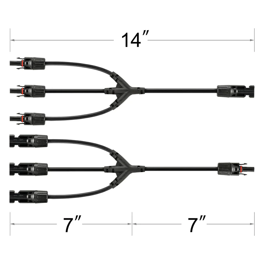Rich Solar Y Branch Parallel Adapters 3 To 1 - Image 2