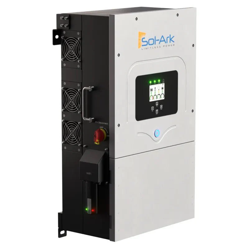 Sol-Ark 12K-2P 120/240V Pre-Wired Hybrid Inverter System - Image 4