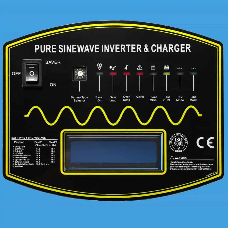 SunGoldPower 12000W 48V Split Phase Pure Sine Wave Inverter Charger - Image 6