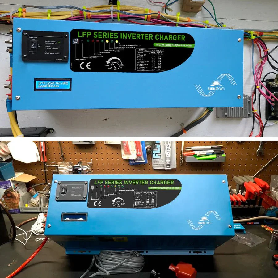 SunGoldPower 4000W DC 24V Pure Sine Wave Inverter With Charger - Image 8