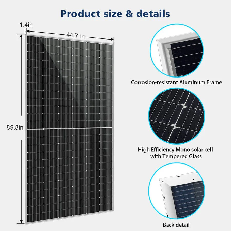 SunGoldPower 560W Bifacial PERC Monocrystalline Solar Panel - Image 14