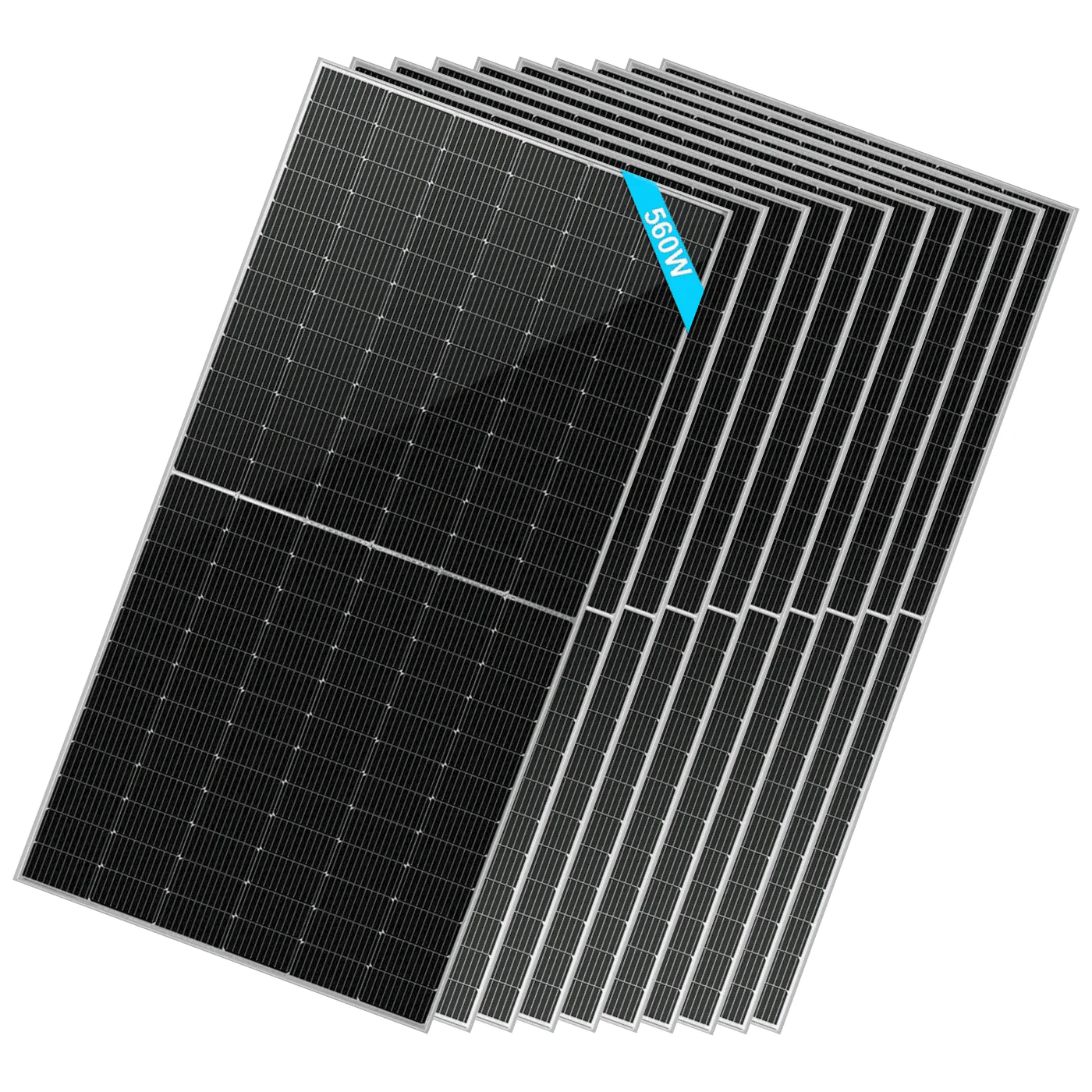 SunGoldPower 560W Bifacial PERC Monocrystalline Solar Panel - Image 5