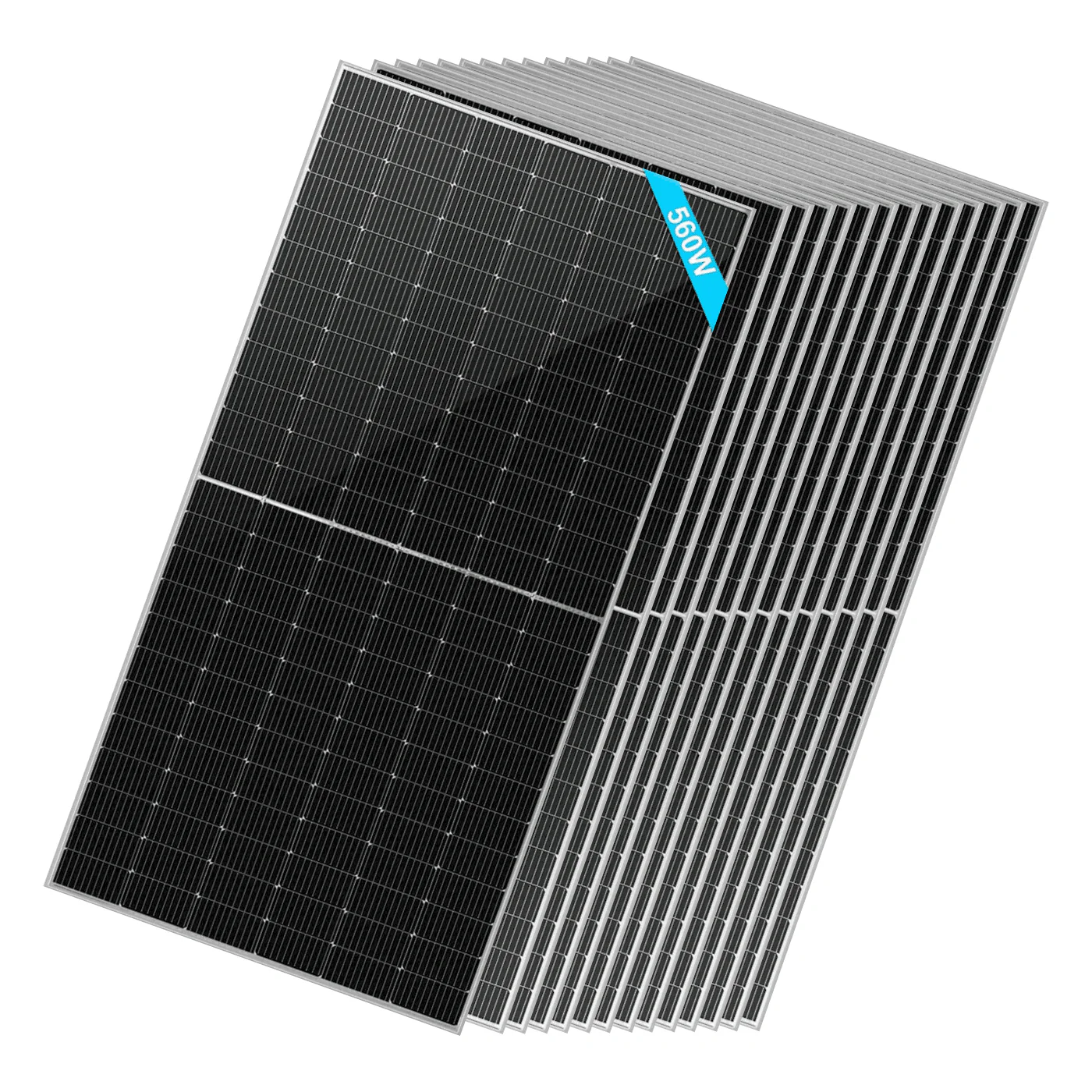 SunGoldPower 560W Bifacial PERC Monocrystalline Solar Panel - Image 7