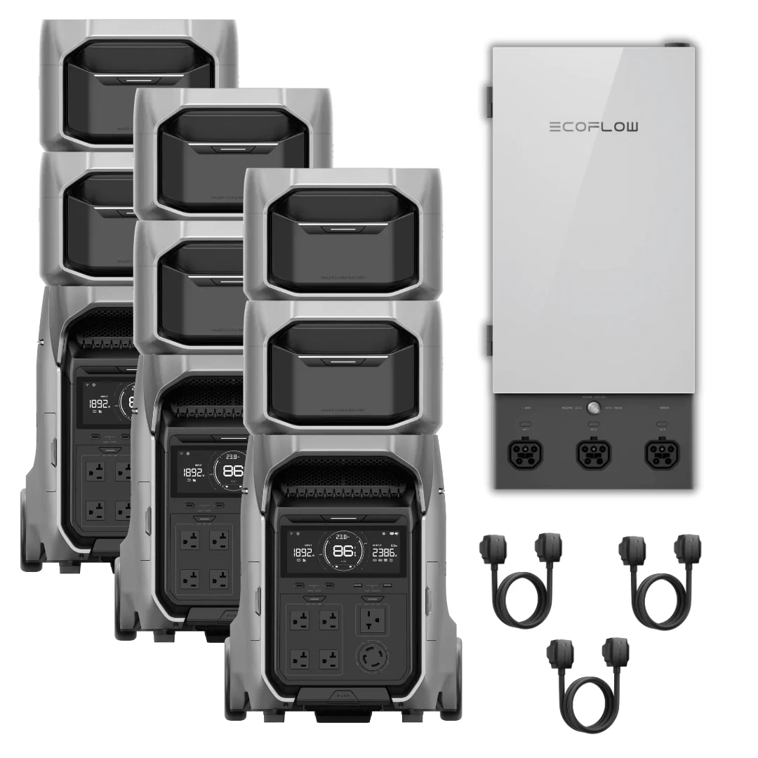 [Triple Kit] EcoFlow DELTA Pro 3 Portable Power Station + Smart Home Panel 2 - Image 3