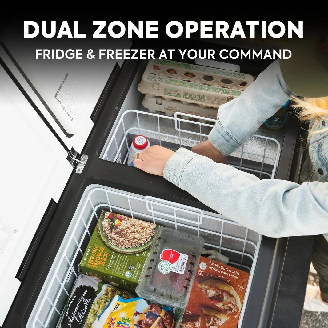 ICECO VL90ProD 90L Dual Zone RV 12V Fridge Plug in Cooler - Image 7